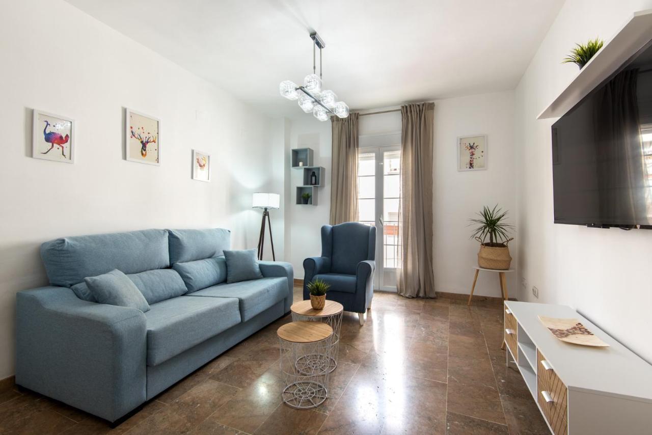 Center Apartment 2Bed 2B Aircon Wif And Parking Free Малага Екстериор снимка